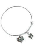Aunt of the Groom Bracelet, Bridal Shower Gift, Wedding Jewelry