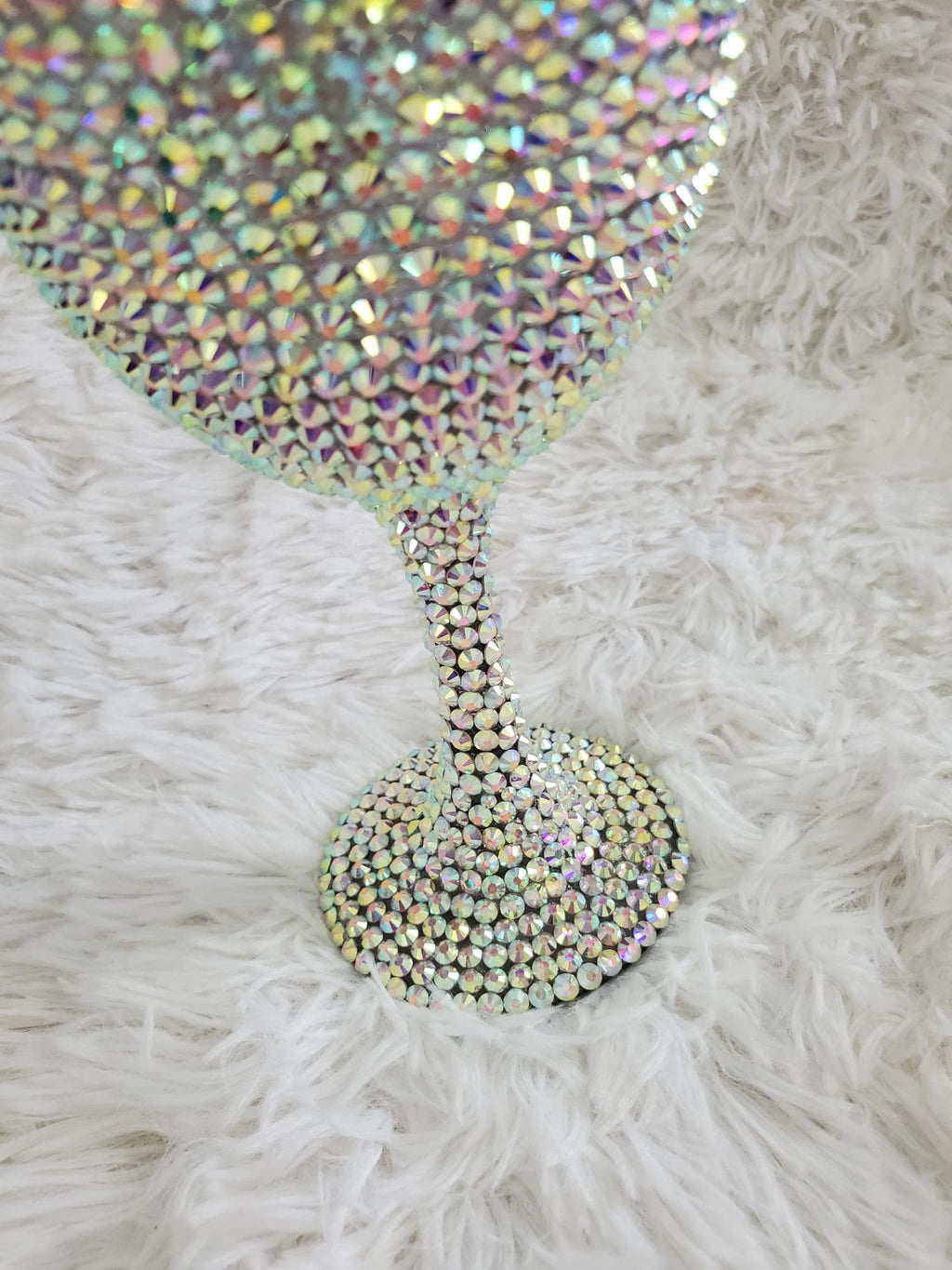 Bling Wine Glass, Bedazzled Drinking Cup, Rhinestone Tumbler, Blinged Out