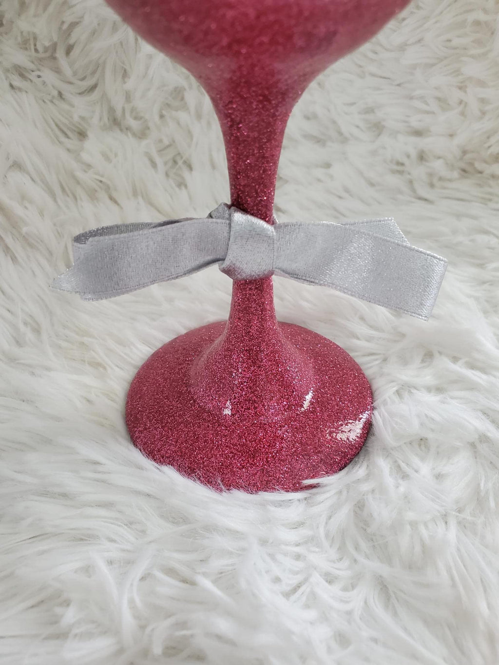 Breast Cancer Wine Glass, Pink Rhinestone Tumbler, Awareness Ribbon