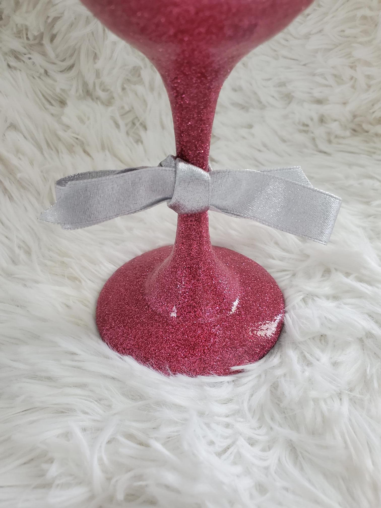 Breast Cancer Wine Glass, Pink Rhinestone Tumbler, Awareness Ribbon