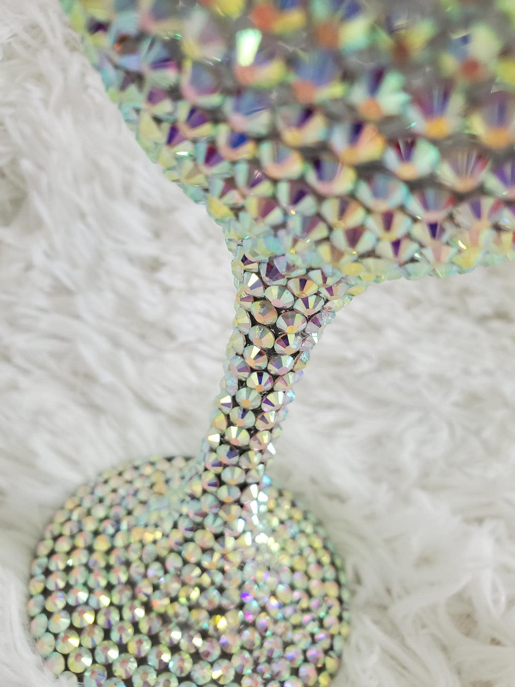 Bling Wine Glass, Bedazzled Drinking Cup, Rhinestone Tumbler, Blinged Out