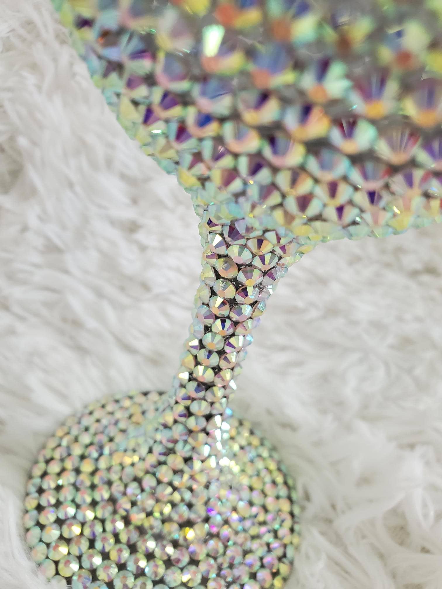 Bling Wine Glass, Bedazzled Drinking Cup, Rhinestone Tumbler, Blinged Out