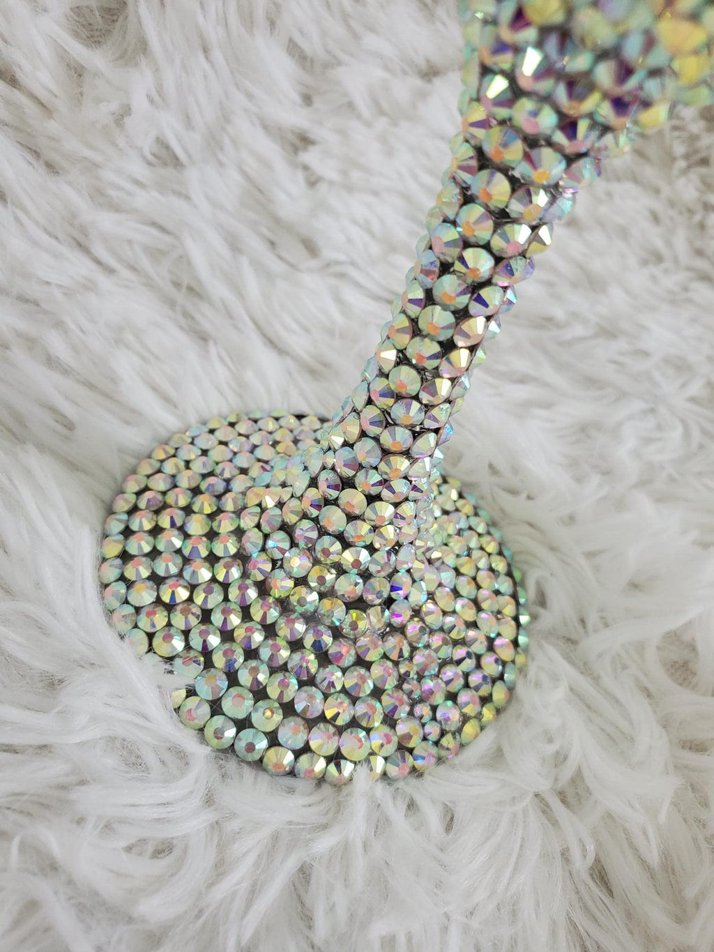Bling Wine Glass, Bedazzled Drinking Cup, Rhinestone Tumbler, Blinged Out