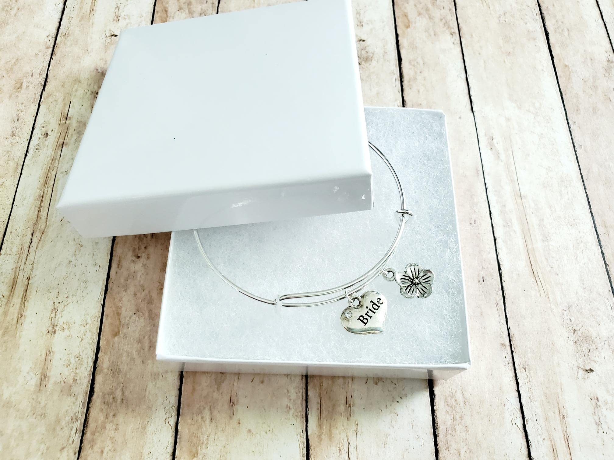 Bride Bracelet, Silver Wedding Jewelry, Bridal Shower Gift